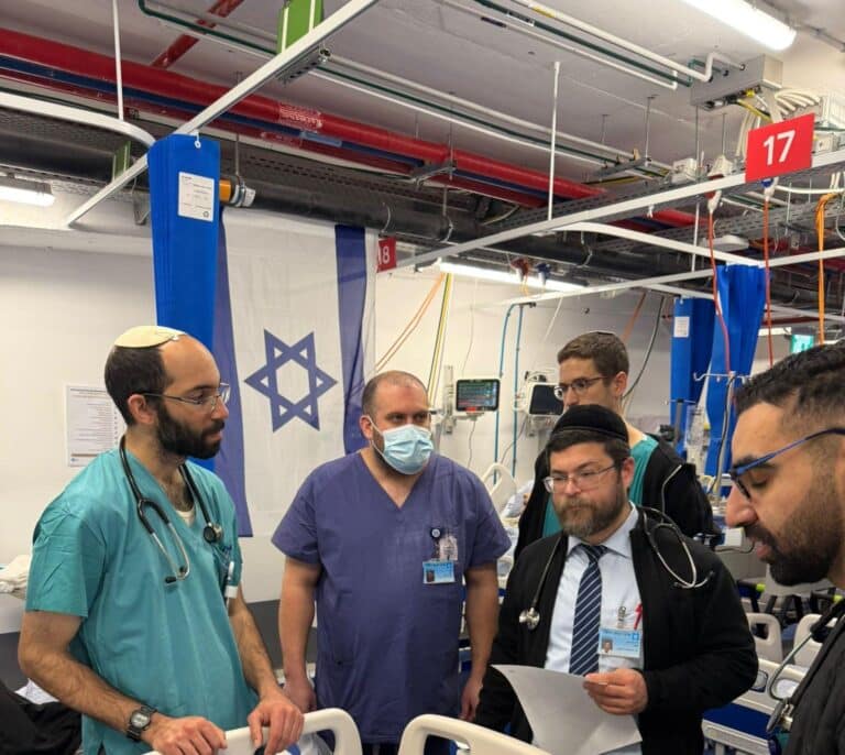 ילדים ואישה לפני לידה: פצועי האסון בב"ש הגיעו להדסה