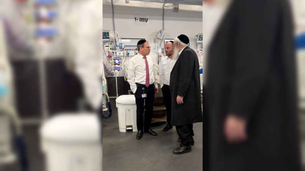 איצקוביץ': הסמנכ"ל במקלט, היחצ"ן בלימוד והברכה בפארק