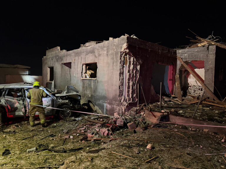 הפגיעה בזרזיר: כך נראו השניות הראשונות לאחר הנפילה