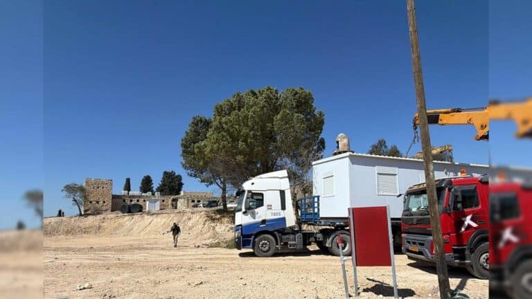 מועצת שומרון העלתה את הקראוונים לשא-נור