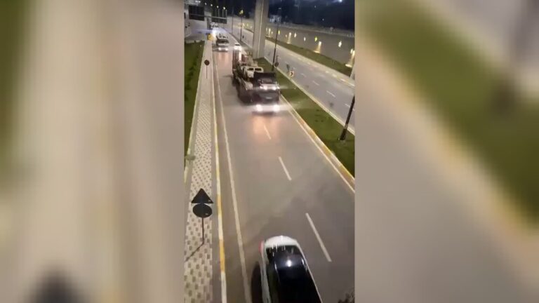 דריכות בגבול איראן: ציוד צבאי כבד זורם למחוז כורדיסטן