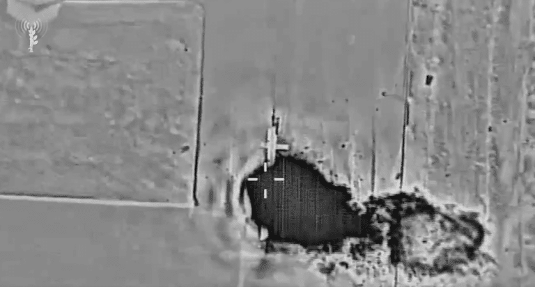 חיל האוויר השמיד מסוק איראני בשדה התעופה בהמדאן