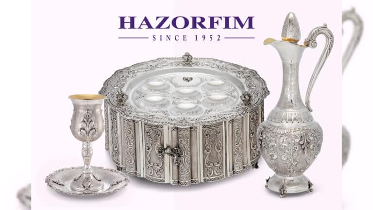 השקעה לדורות – במחיר של פעם: הצורפים מחסלים את מלאי החג, כלי הכסף הטהור 925 לפסח עד הפריט האחרון