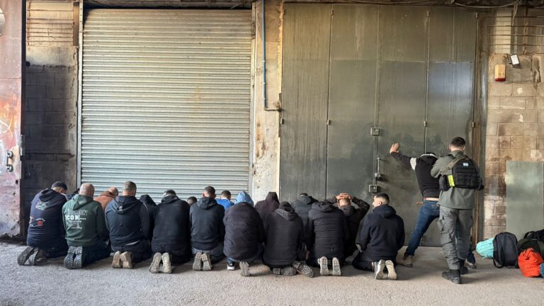 עשרות מסתננים טיפסו על הגדר; הלוחמים חיכו להם במארב