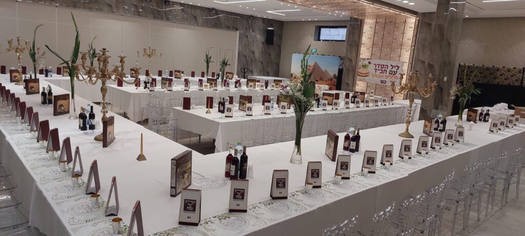 שיא חסר תקדים: 1,300 סדרים וחצי מיליון ערכות מצות שיא חסר תקדים: 1,300 סדרים וחצי מיליון ערכות מצות