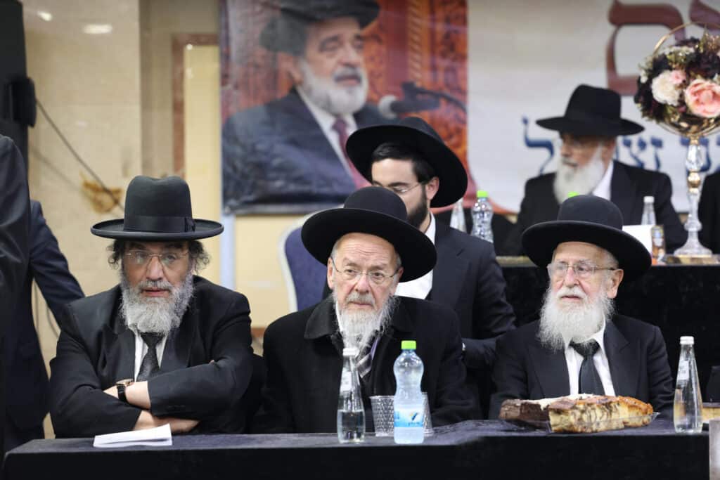 גלריה: המעמד לרגל הוצאת ספרו של חכם בן ציון אבא שאול