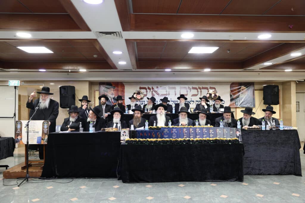 גלריה: המעמד לרגל הוצאת ספרו של חכם בן ציון אבא שאול