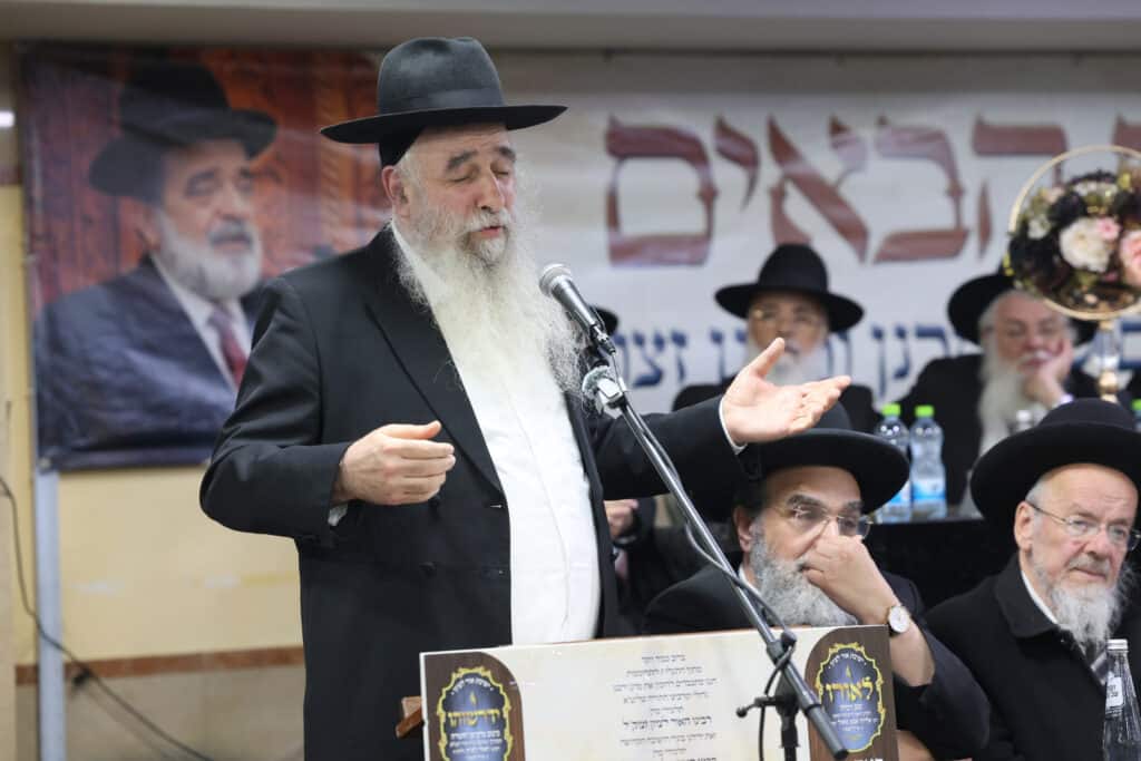 גלריה: המעמד לרגל הוצאת ספרו של חכם בן ציון אבא שאול