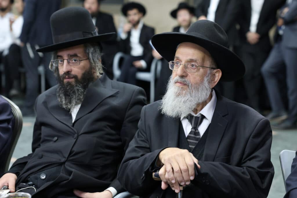 גלריה: המעמד לרגל הוצאת ספרו של חכם בן ציון אבא שאול