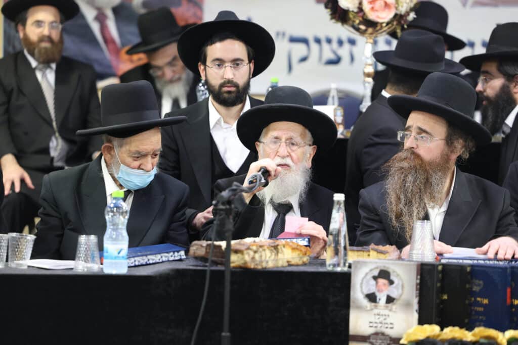 גלריה: המעמד לרגל הוצאת ספרו של חכם בן ציון אבא שאול