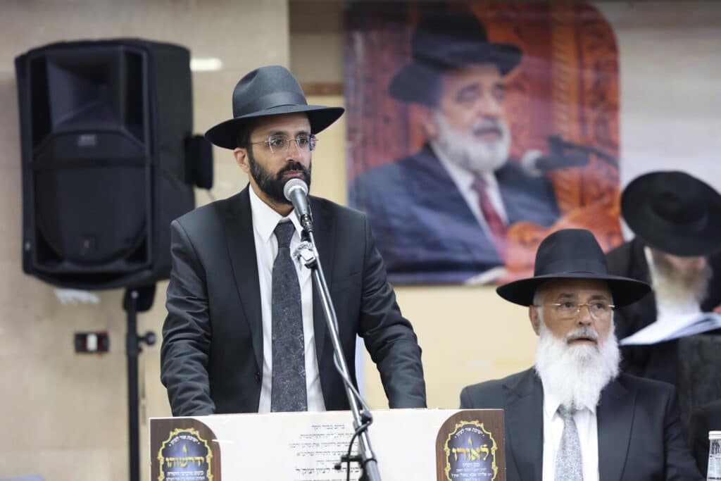 גלריה: המעמד לרגל הוצאת ספרו של חכם בן ציון אבא שאול