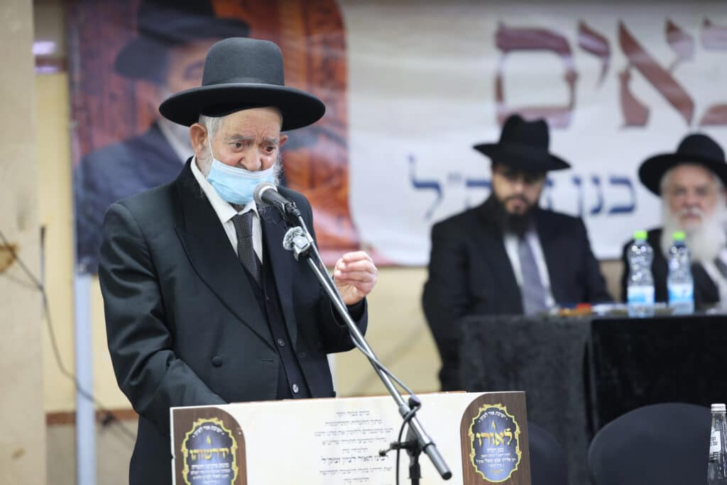 גלריה: המעמד לרגל הוצאת ספרו של חכם בן ציון אבא שאול