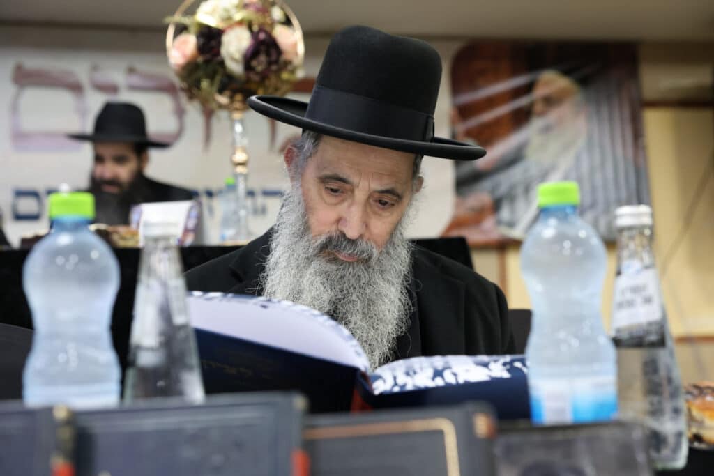 גלריה: המעמד לרגל הוצאת ספרו של חכם בן ציון אבא שאול