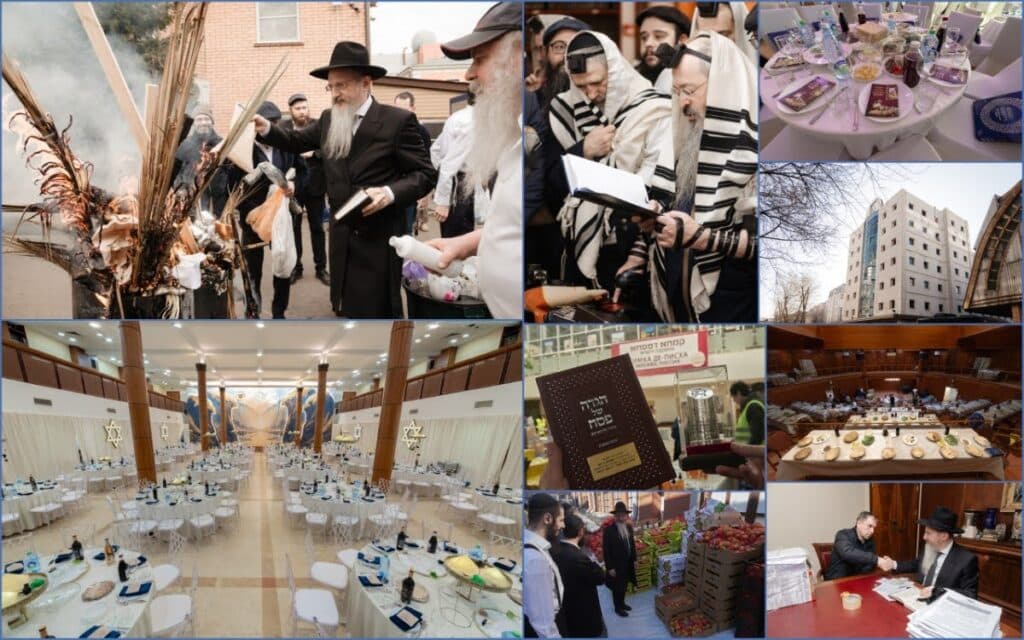 אלפים הסבו בלילי הסדר המפוארים במוסקבה