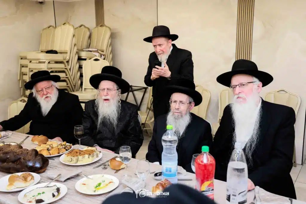 ירושלים: התוועדות יום ה'יארצייט' הרב אלימלך וובר זצ"ל