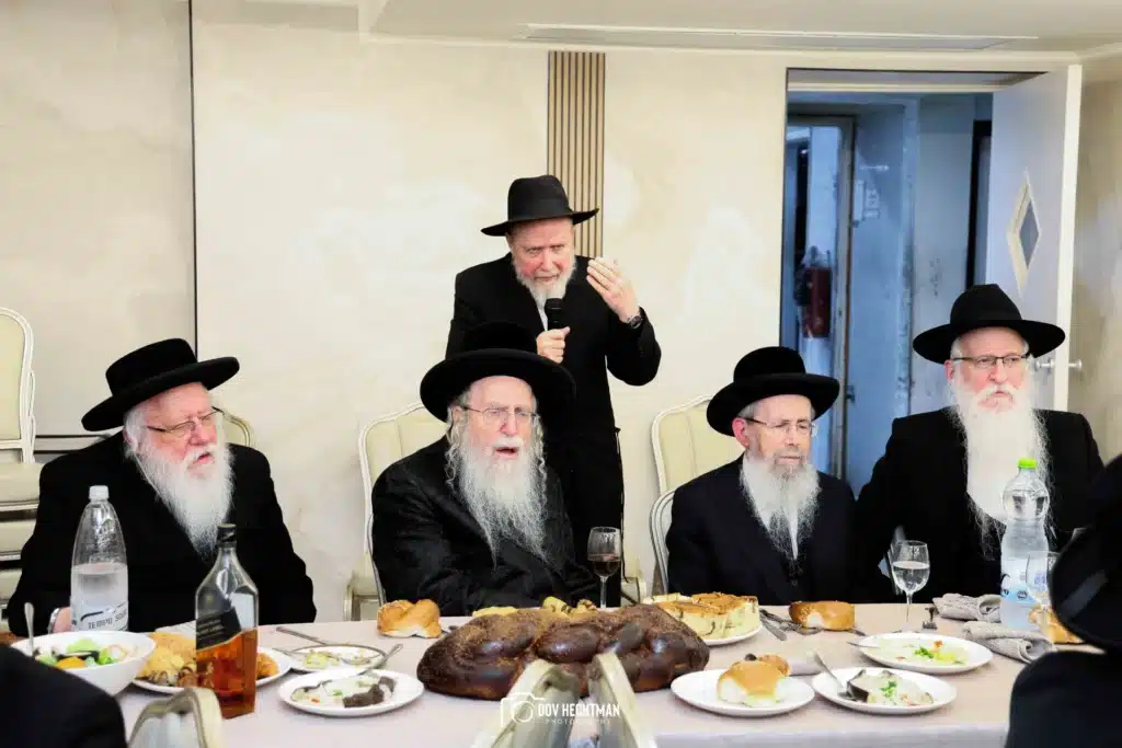 ירושלים: התוועדות יום ה'יארצייט' הרב אלימלך וובר זצ"ל