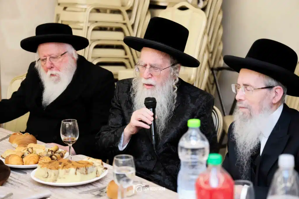 ירושלים: התוועדות יום ה'יארצייט' הרב אלימלך וובר זצ"ל