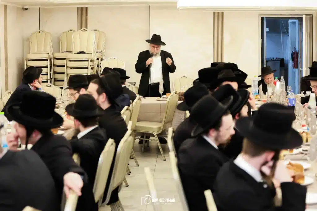 ירושלים: התוועדות יום ה'יארצייט' הרב אלימלך וובר זצ"ל