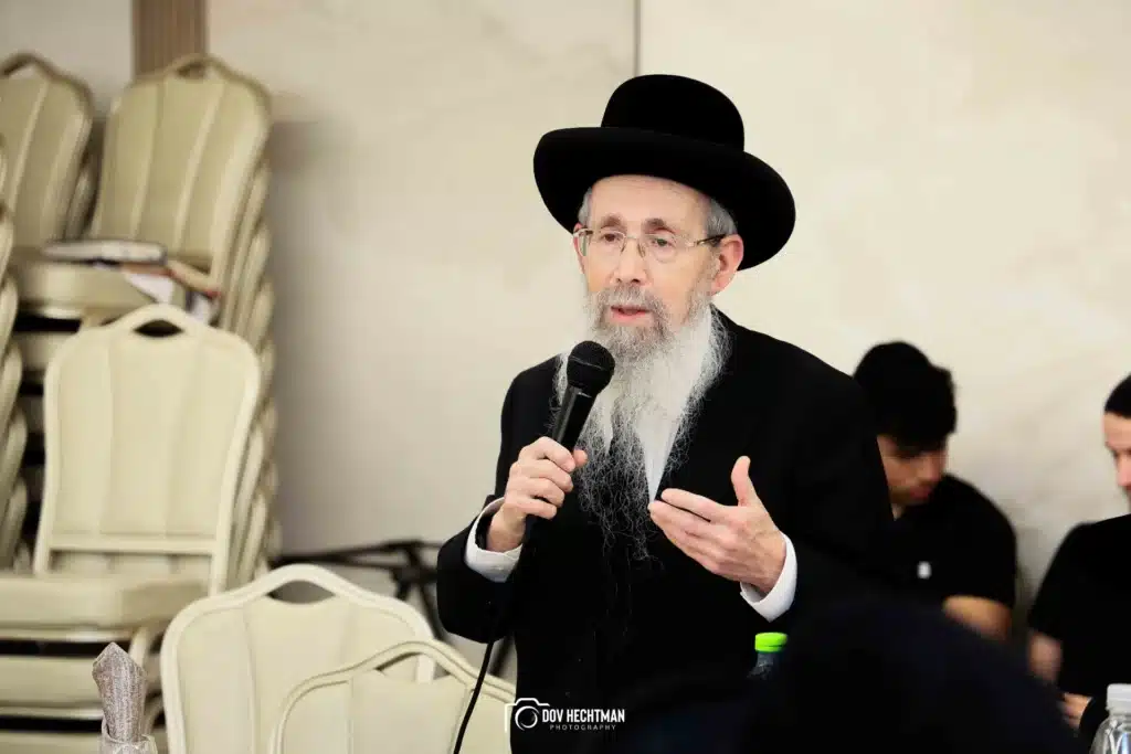 ירושלים: התוועדות יום ה'יארצייט' הרב אלימלך וובר זצ"ל