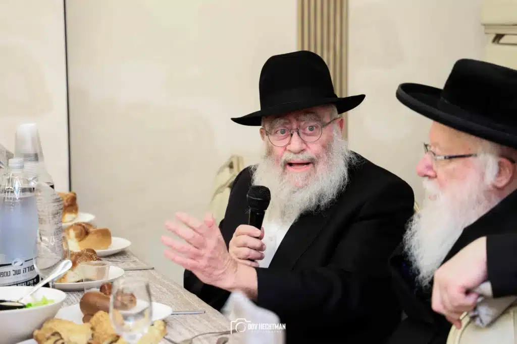 ירושלים: התוועדות יום ה'יארצייט' הרב אלימלך וובר זצ"ל