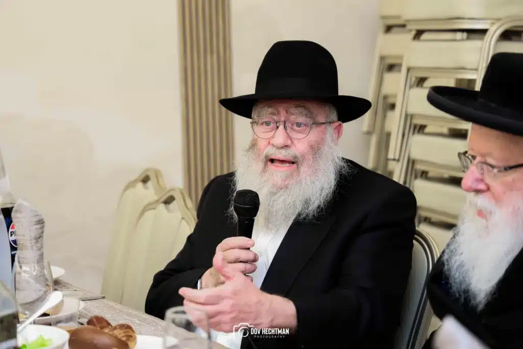ירושלים: התוועדות יום ה'יארצייט' הרב אלימלך וובר זצ"ל