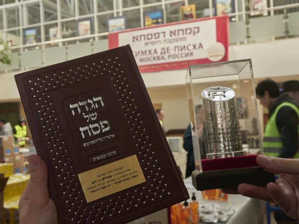 אלפים הסבו בלילי הסדר המפוארים במוסקבה