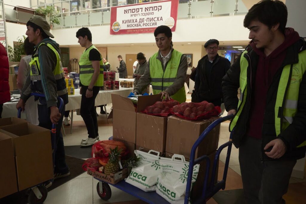 אלפים הסבו בלילי הסדר המפוארים במוסקבה
