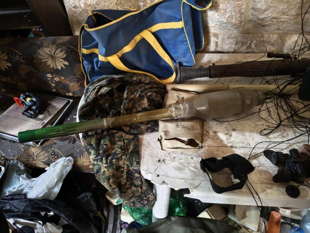 צה"ל חשף מתחם שהייה תת-קרקעי; צפו במה שנתגלה