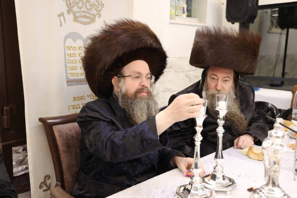 אב"ד צאנז טשאקאווא שליט"א בהילולא לזקנו ה-'דברי חיים'