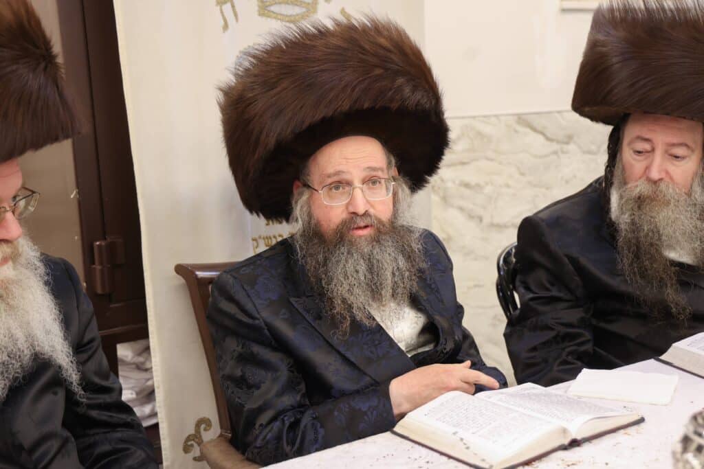 אב"ד צאנז טשאקאווא שליט"א בהילולא לזקנו ה-'דברי חיים'