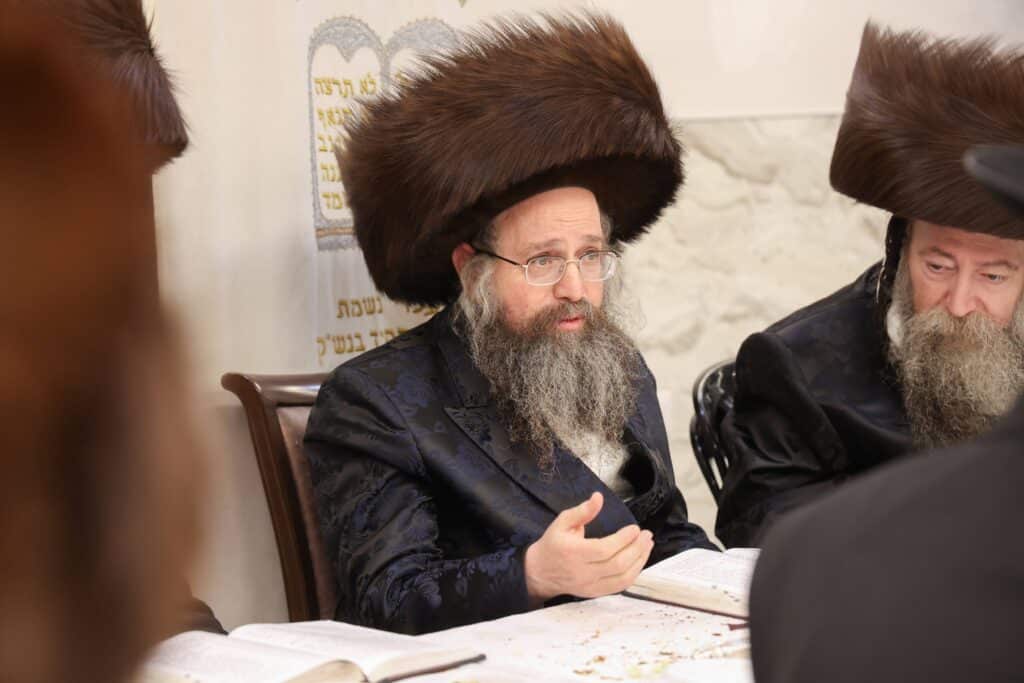 אב"ד צאנז טשאקאווא שליט"א בהילולא לזקנו ה-'דברי חיים'