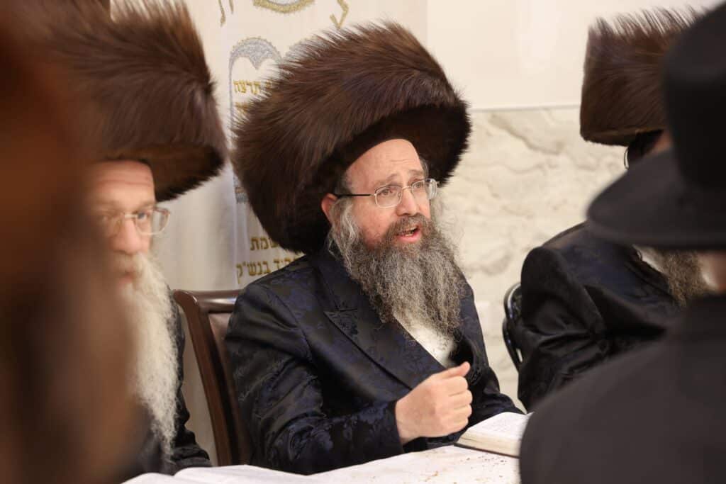 אב"ד צאנז טשאקאווא שליט"א בהילולא לזקנו ה-'דברי חיים'