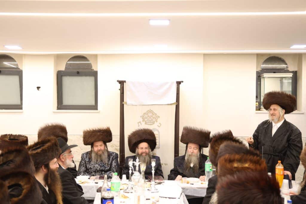 אב"ד צאנז טשאקאווא שליט"א בהילולא לזקנו ה-'דברי חיים'