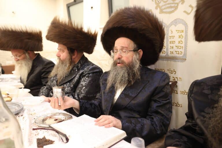 אב"ד צאנז טשאקאווא שליט"א בהילולא לזקנו ה-