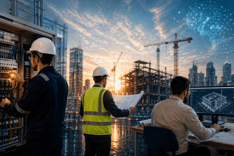 הנדסאי החשמל והבנייה עשויים להיות המיליונרים החדשים בעידן ה-AI