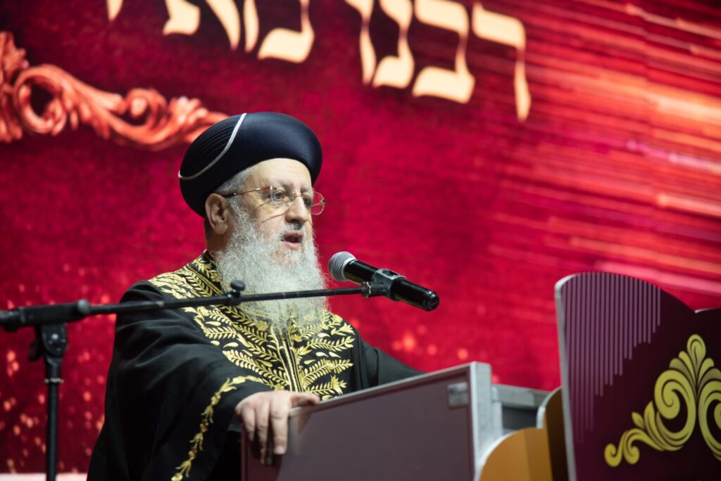 אלפים במעמד ההילולא המרכזית למרן הגר"מ מאזוז זיע"א