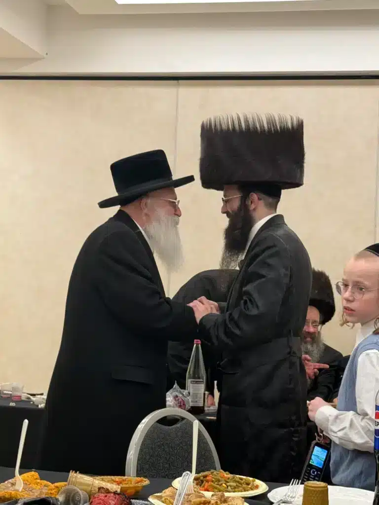 גלרייה: שמחת הבר מצווה לבן המשפיע הגר"ט ליסיצין