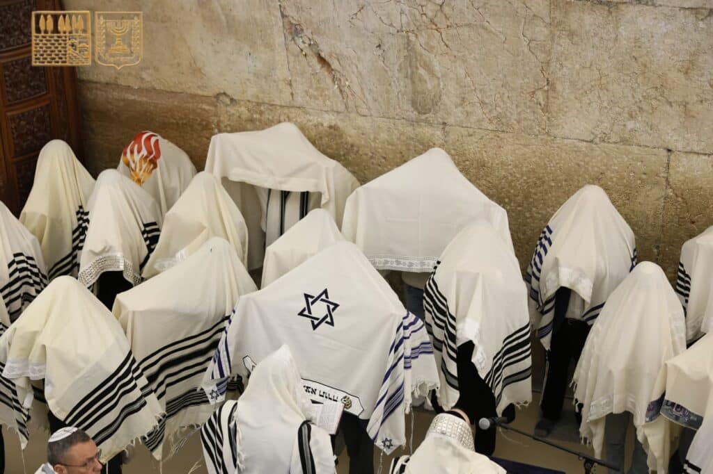 ברכת הכהנים מהכותל המערבי - במתכונת מצומצמת