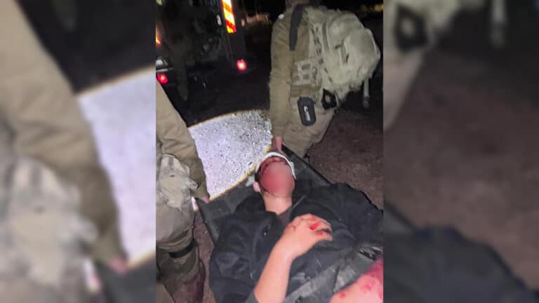 בקעת הירדן: יהודי פצוע קשה מסלע שהשליכו מחבלים בראשו