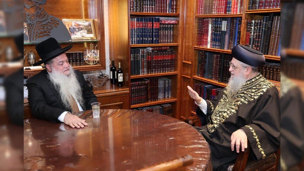 המשב"ק: הראשון לציון באיצקוביץ' והבבא החדש ממירון