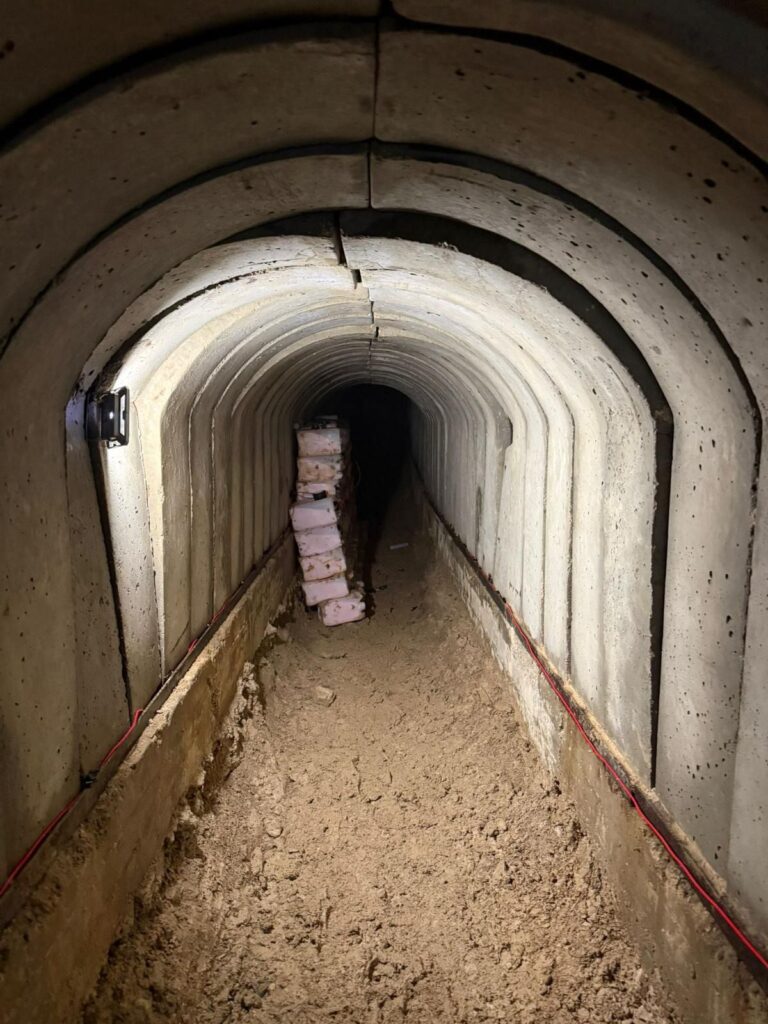 הושמד תוואי תת-קרקעי של חיזבאללה בדרום לבנון