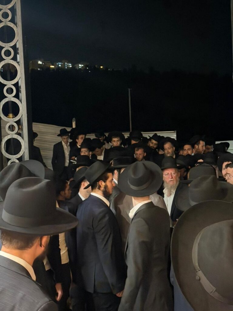מסע הלוויה קורע הלב של אברהם ישעיהו שפיגל ז"ל