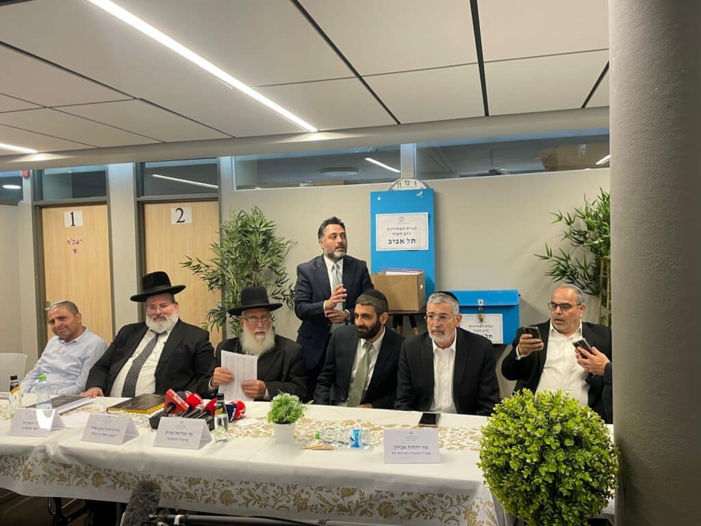 הדיל הצליח: הגאון רבי זבדיה כהן נבחר לרבה של ת"א