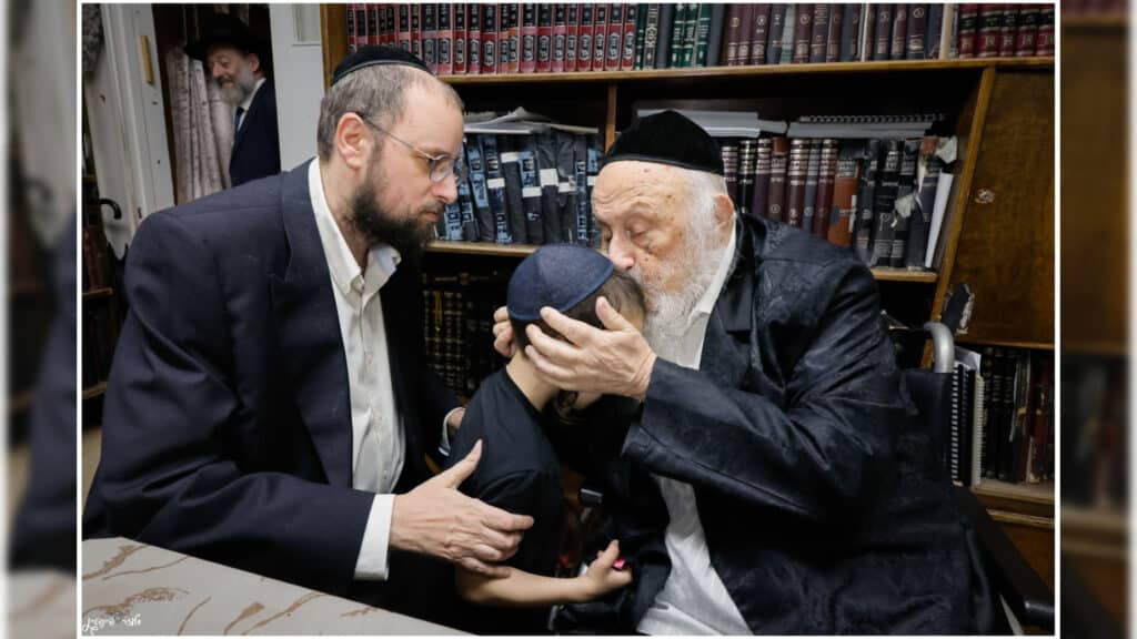 איצקוביץ': לקראת סולחה? הפגישה של ראש העיר עם הנכד