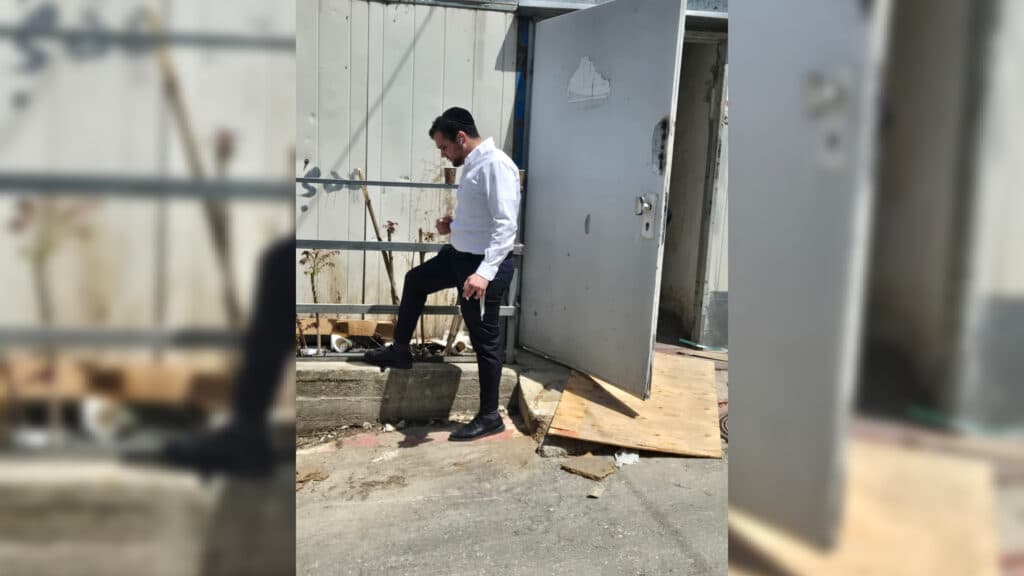 איצקוביץ': לקראת סולחה? הפגישה של ראש העיר עם הנכד