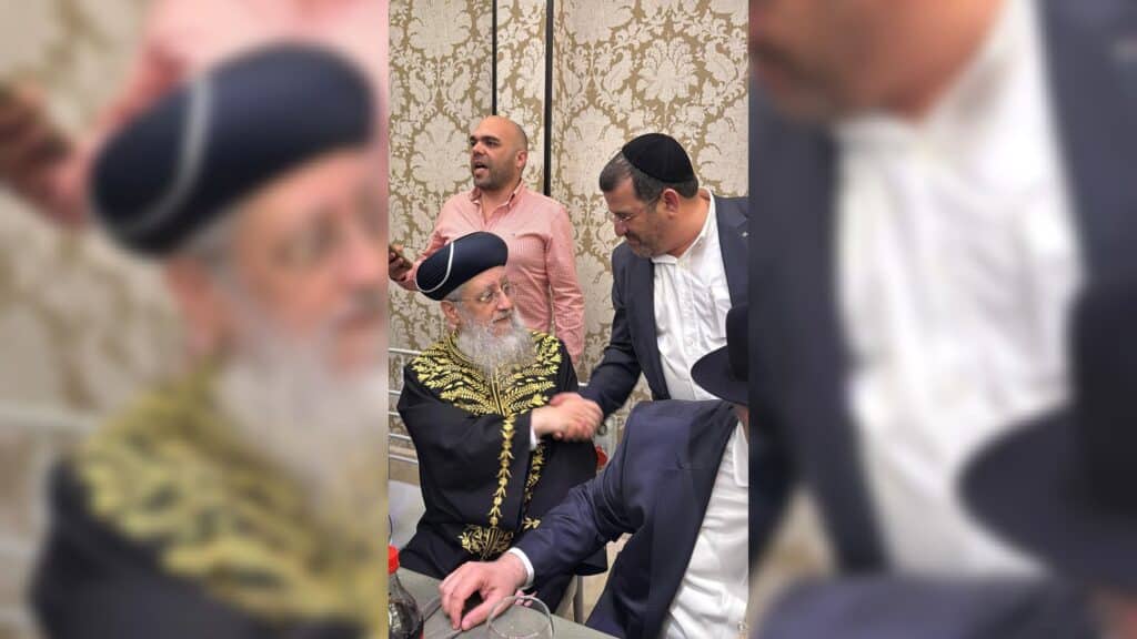 איצקוביץ': לקראת סולחה? הפגישה של ראש העיר עם הנכד