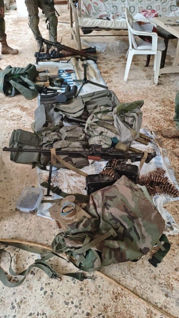 צה"ל חשף מתחם שהייה תת-קרקעי; צפו במה שנתגלה