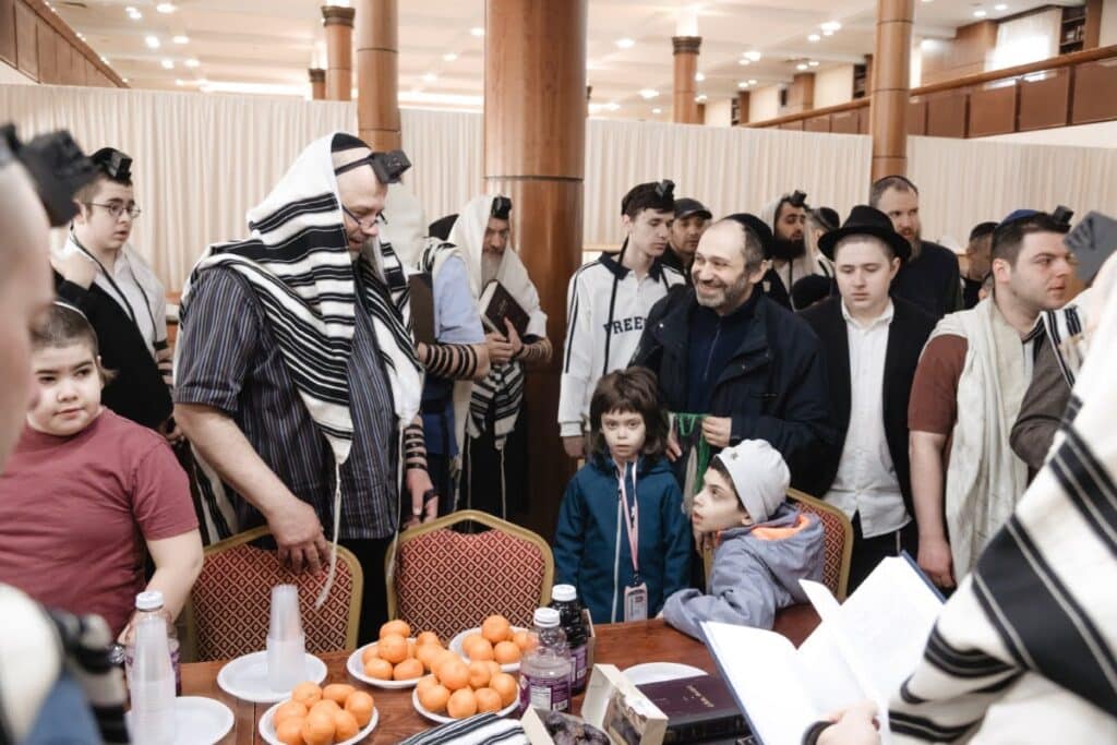 אלפים הסבו בלילי הסדר המפוארים במוסקבה