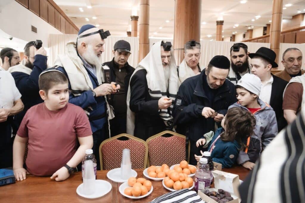 אלפים הסבו בלילי הסדר המפוארים במוסקבה