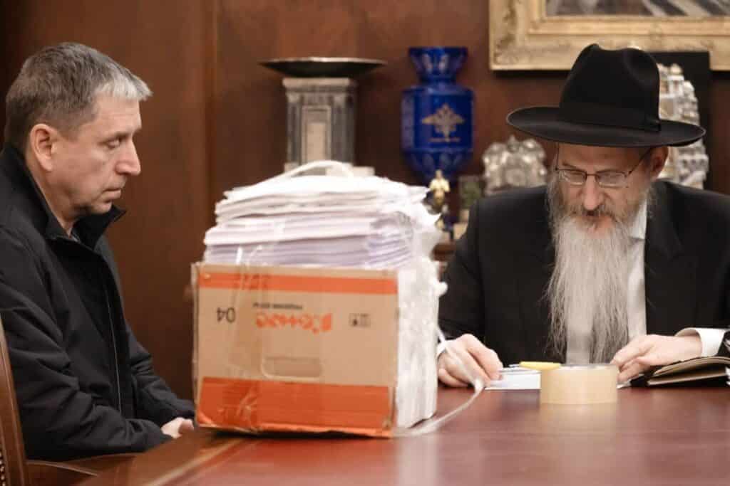 אלפים הסבו בלילי הסדר המפוארים במוסקבה